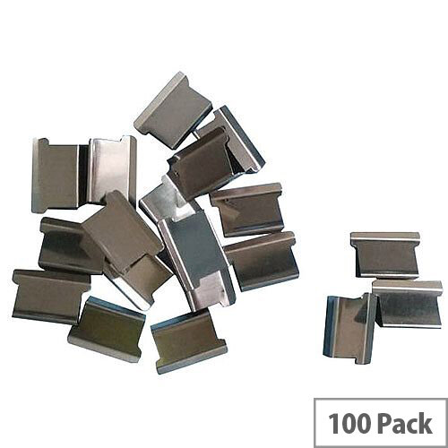 5 Star Office Ultra Clip 60 Refills Stainless Steel  Box of 100