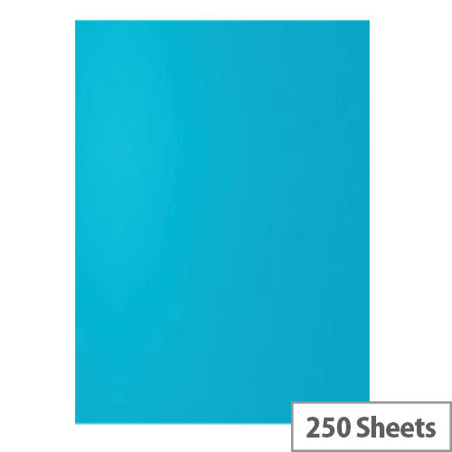 5 Star Office Deep Blue A4 Paper Multifunctional Coloured Card 160gsm 250 sheets