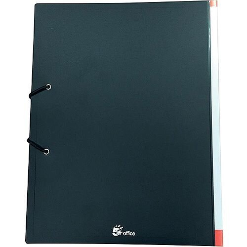 5 Star Office Display Book Hardback Cover Polypropylene 36 Pockets A4 Black 5 Star Office Display Book Hardback Cover Polypropylene 36 Pockets A4 Black