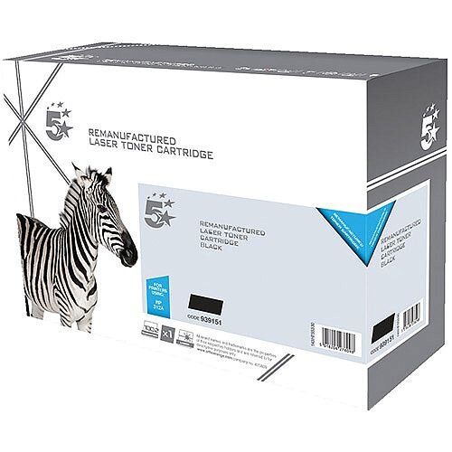 HP 312A Compatible Black Laser Toner Cartridge CF380A 5 Star HP 312A Compatible Black Laser Toner Cartridge CF380A 5 Star