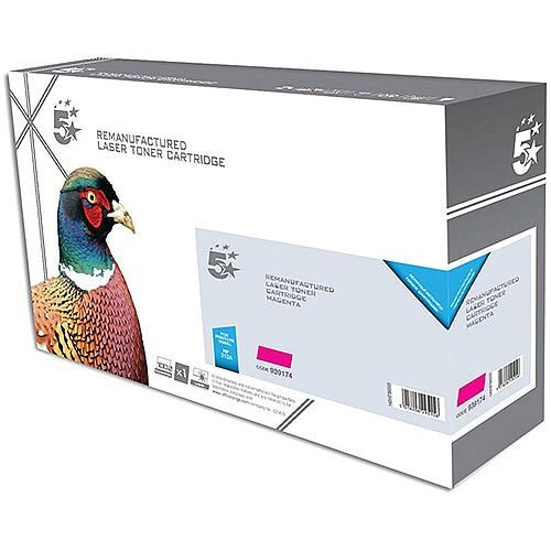 HP 312A Compatible Magenta Laser Toner Cartridge CF383A 5 Star HP 312A Compatible Magenta Laser Toner Cartridge CF383A 5 Star