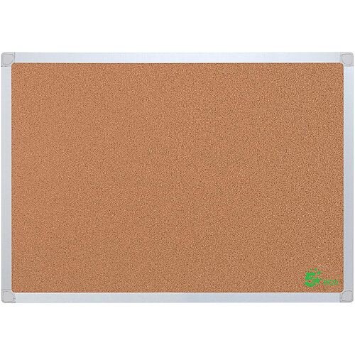5 Star Eco Cork Board with Wall Fixing Kit ALuminium Frame W 900 x H 600 mm 5 Star Eco Cork Board with Wall Fixing Kit ALuminium Frame W 900 x H 600 mm
