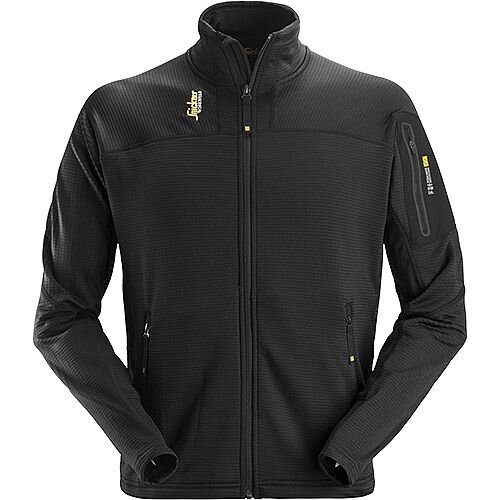 Snickers Body Mapping Micro Fleece Jacket Size S WW9 Black Snickers Body Mapping Micro Fleece Jacket Size S WW9 Black