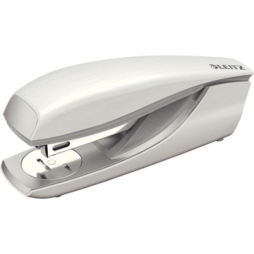 Leitz New NeXXt Style Metal Office Stapler 30 Sheet Capacity Arctic White