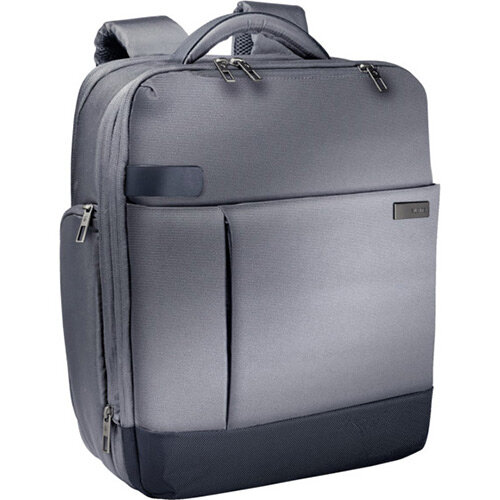 Leitz Complete 15.6in Laptop Backpack Smart Traveller Silver Leitz Complete 15.6in Laptop Backpack Smart Traveller Silver