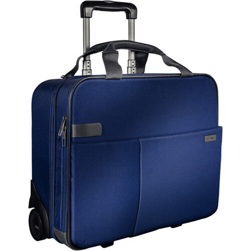 Leitz Complete Carry-On Trolley Smart Traveller Titan Blue Leitz Complete Carry-On Trolley Smart Traveller Titan Blue