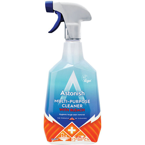 Astonish Pack of 12 MultiPurpose Cleaner with Bleach 750ml