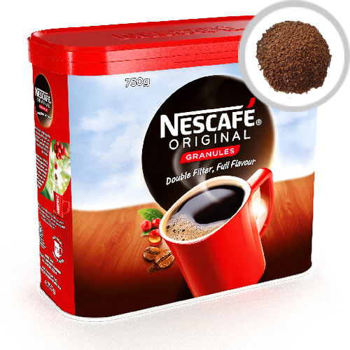 Nescafe Original Instant Coffee Granules Tin 750g Pack of 1 12283921 Nescafe Original Instant Coffee Granules Tin 750g Pack of 1 12283921