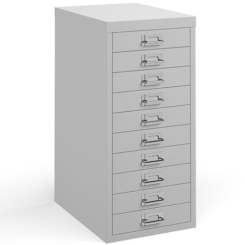 Bisley Multidrawer With 10 Drawers - White