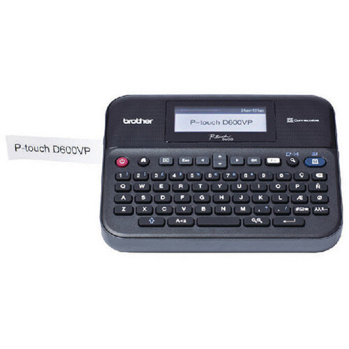 Brother P-Touch PT-D600VP Desktop Label Printer PTD600VPZU1 Brother P-Touch PT-D600VP Desktop Label Printer PTD600VPZU1
