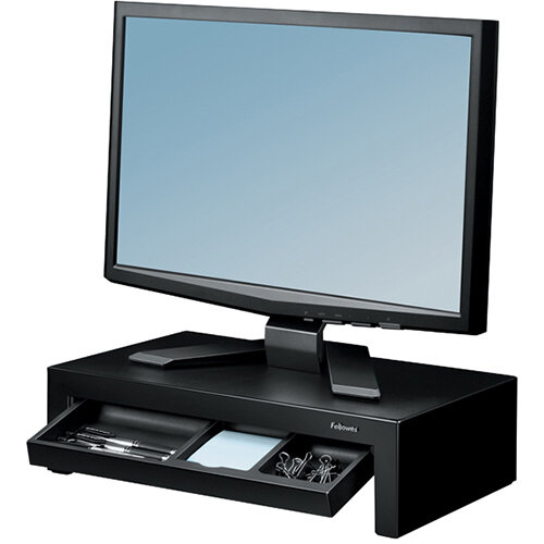 Fellowes Designer Suites Monitor Riser Black 8038101