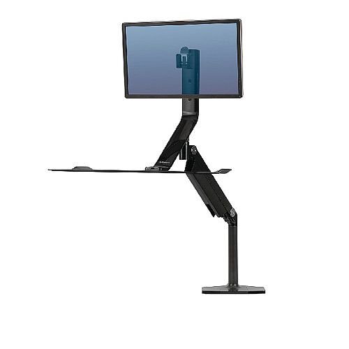 Fellowes Extend Sit Stand Workstation Featuring Humanscale Technology Single 9701 Fellowes Extend Sit Stand Workstation Featuring Humanscale Technology Single 9701