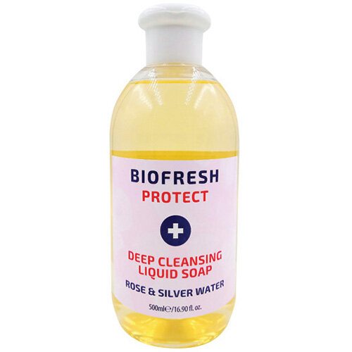 Biofresh 500Ml Deep Cleansing Liquid Soap Rose/Silver Water Pack of 20 TOBIO020A