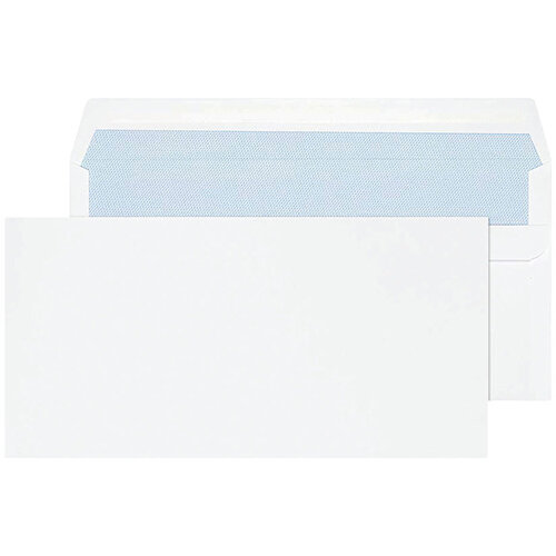 Blake PurelyEveryday Dl 80gsm Self Seal White Envelopes Pack 50 12882/50PR