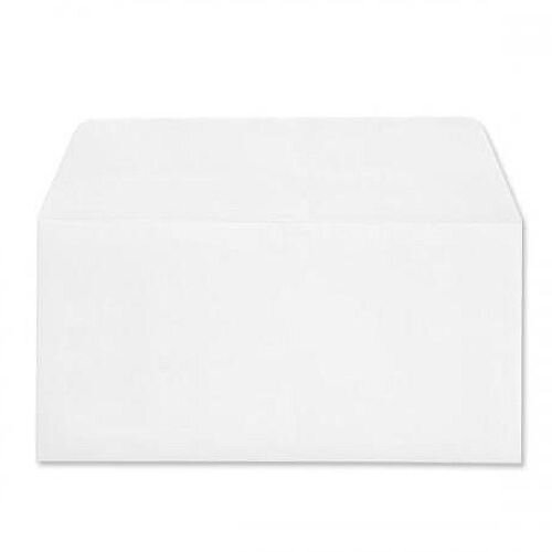 Croxley Script Envelopes Wallet Peal and Seal Pure White DL 100gsm Pack 500