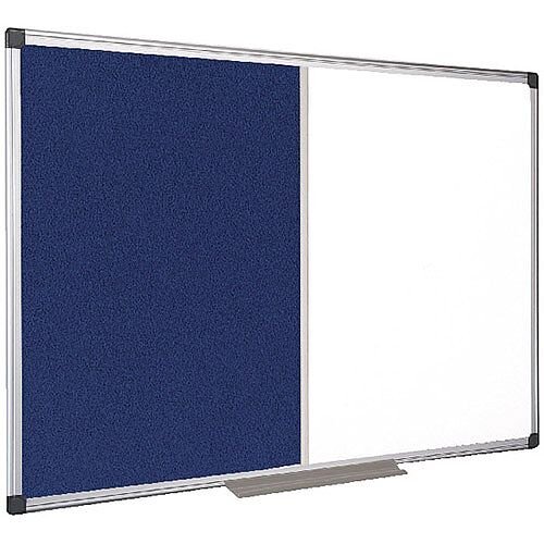 Bi-Office Combination Magnetic and Felt Board 1200x900mm Bi-Office Combination Magnetic and Felt Board 1200x900mm
