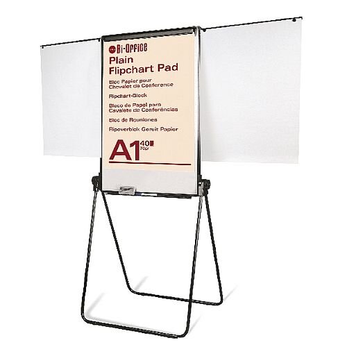 Bi-Office Premiere Non-Magnetic Easel 950x700mm Black EA3500072