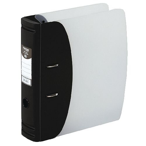 Hermes Lever Arch File Heavy Duty A4 78mm Capacity Black 832001 Hermes Lever Arch File Heavy Duty A4 78mm Capacity Black 832001