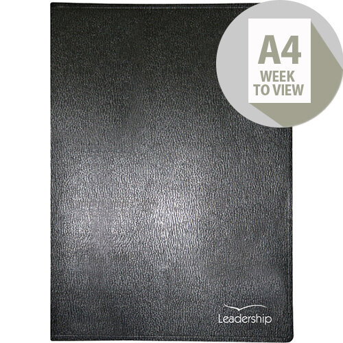 Collins A4 Leadership Diary Week to View Appointment 2020 Black CP6740 Collins A4 Leadership Diary Week to View Appointment 2020 Black CP6740