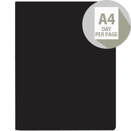 Collins A4 Leadership Diary Day Per Page Appointment 2020 Black CP6743