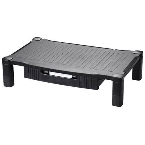 Contour Ergonomics Extra Wide Monitor Stand Drawer Black CE04691 Contour Ergonomics Extra Wide Monitor Stand Drawer Black CE04691