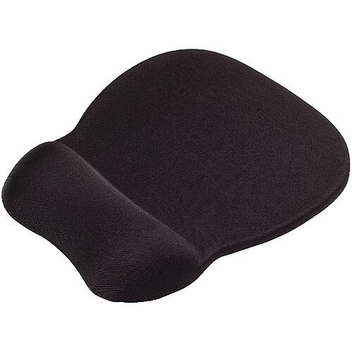 Contour Ergonomics Memory Foam Mouse Pad Wrist Rest Black CE77698