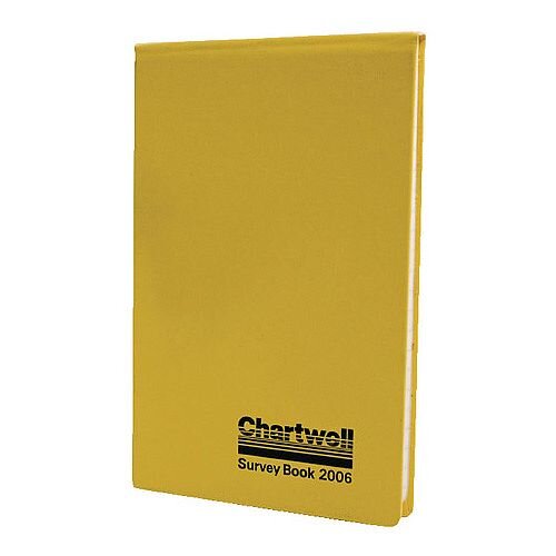 Chartwell Weather-Resistant Survey Field Book 130x205mm Yellow 2006 Chartwell Weather-Resistant Survey Field Book 130x205mm Yellow 2006