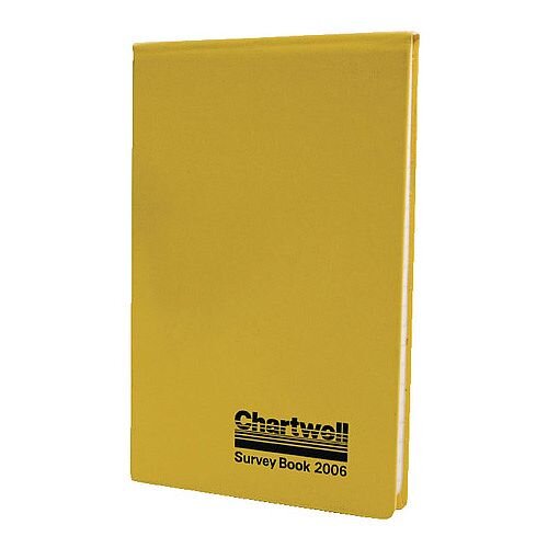 Chartwell Weather-Resistant Survey Field Book 130x205mm Yellow 2006