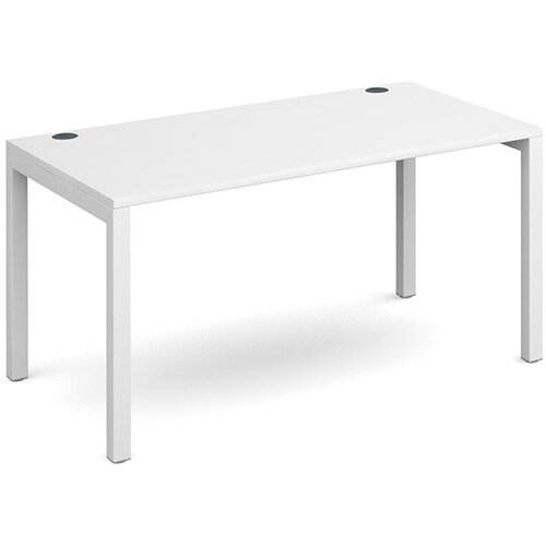 Connex starter unit single 1400mm x 800mm - white frame, white top Connex starter unit single 1400mm x 800mm - white frame, white top