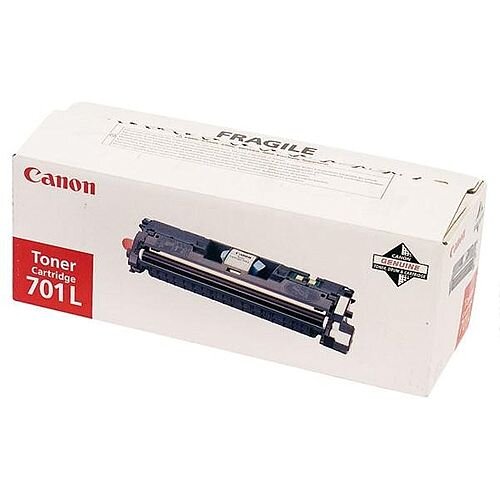 Canon 701L Cyan Standard Yield Toner Cartridge CRG701CL 9290A003 Canon 701L Cyan Standard Yield Toner Cartridge CRG701CL 9290A003