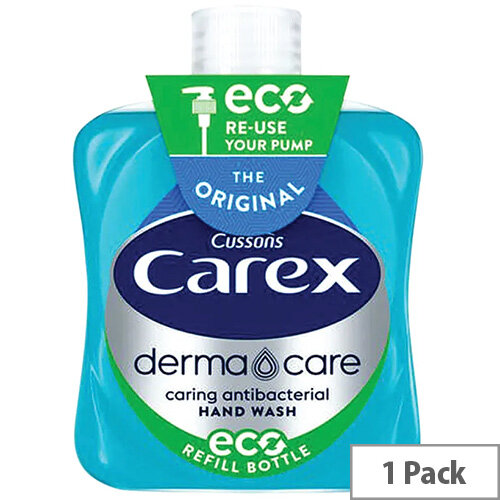 Carex Antibacterial Original Liquid Hand Soap 500ml (Pack of 1) 0604021 Carex Antibacterial Original Liquid Hand Soap 500ml (Pack of 1) 0604021