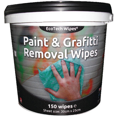 Ecotech Paint Grafitti Wipes Tub 150