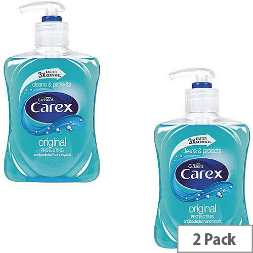 Carex AntiBacterial Original Handwash Liquid Soap Hand Wash 250ml