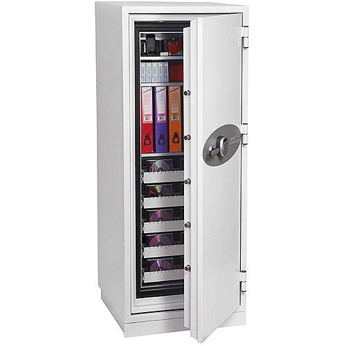 Phoenix Data Commander DS4622E Size 2 Data Safe with Electronic Lock White 228L 120min Fire Protection Phoenix Data Commander DS4622E Size 2 Data Safe with Electronic Lock White 228L 120min Fire Protection