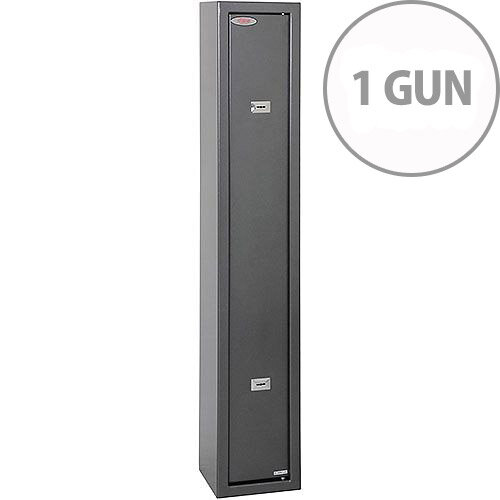 Phoenix Lacerta GS8001K 1 Gun Safe with 2 Key Locks Metalic Graphite Phoenix Lacerta GS8001K 1 Gun Safe with 2 Key Locks Metalic Graphite