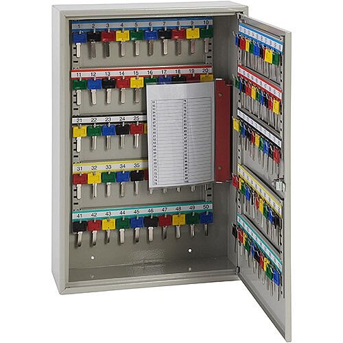 Phoenix Keysure KC0302E 100 Hook Deep Key Cabinet with Electronic Code Lock Light Grey Phoenix Keysure KC0302E 100 Hook Deep Key Cabinet with Electronic Code Lock Light Grey