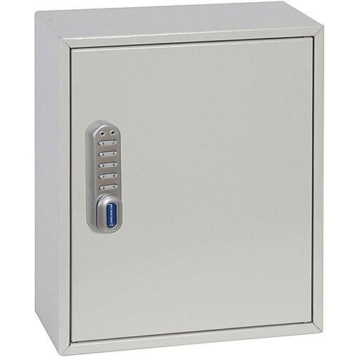 Phoenix Keysure KC0501E 24 Hook Deep Plus Key Cabinet with Electronic Code Lock Light Grey Phoenix Keysure KC0501E 24 Hook Deep Plus Key Cabinet with Electronic Code Lock Light Grey