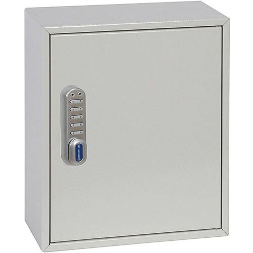 Phoenix Keysure KC0501E 24 Hook Deep Plus Key Cabinet with Electronic Code Lock Light Grey