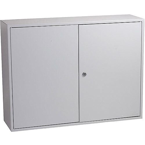 Phoenix Commercial Key Cabinet KC0607K 600 Hook with Key Lock. Light Grey