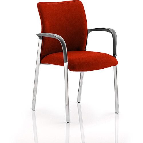 Academy Boardroom &Visitor Chair With Arms Fabric Back &Seat Pimento Rustic Orange Academy Boardroom &Visitor Chair With Arms Fabric Back &Seat Pimento Rustic Orange