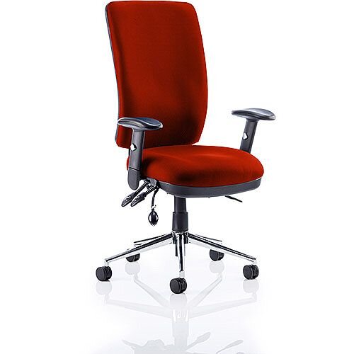 Chiro High Back Task Operator Office Chair Pimento Rustic Orange Chiro High Back Task Operator Office Chair Pimento Rustic Orange