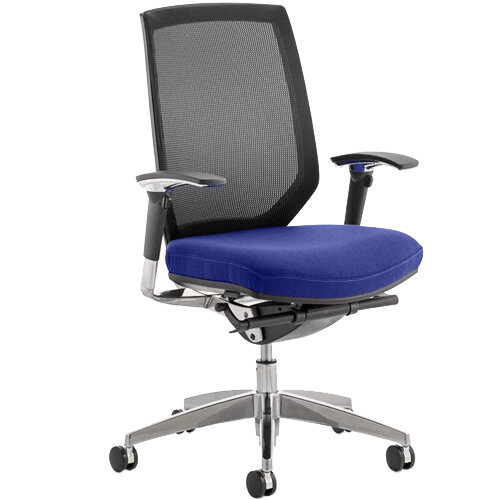 Midas High Mesh Back Task Operator Office Chair Serene Blue Midas High Mesh Back Task Operator Office Chair Serene Blue