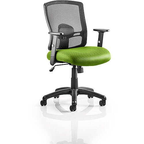 Portland Mesh Back Task Operator Office Chair Swizzle Green Portland Mesh Back Task Operator Office Chair Swizzle Green