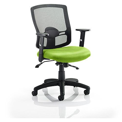 Portland II Mesh Back Task Operator Office Chair Swizzle Green Portland II Mesh Back Task Operator Office Chair Swizzle Green