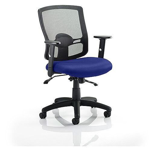 Portland II Mesh Back Task Operator Office Chair Serene Blue Portland II Mesh Back Task Operator Office Chair Serene Blue