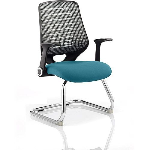 Relay Boardroom &Visitor Chair Cantilever Silver Back Kingfisher Green Relay Boardroom &Visitor Chair Cantilever Silver Back Kingfisher Green