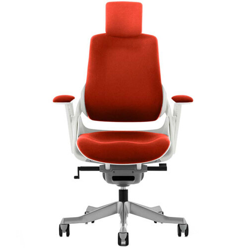 Zure High Back Executive Office Chair With Arms &Headrest Pimento Rustic Orange Zure High Back Executive Office Chair With Arms &Headrest Pimento Rustic Orange