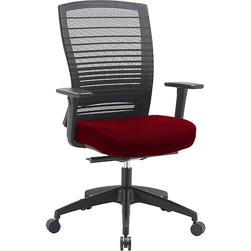 Norton Task Operator Mesh Back Office Chair With Chilli Red Seat Norton Task Operator Mesh Back Office Chair With Chilli Red Seat