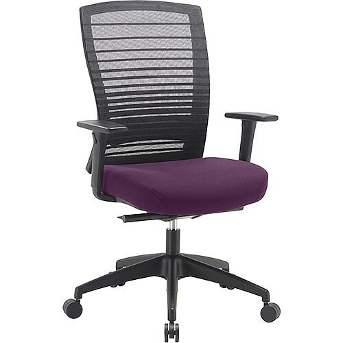 Norton Task Operator Mesh Back Office Chair With Purple Seat Norton Task Operator Mesh Back Office Chair With Purple Seat
