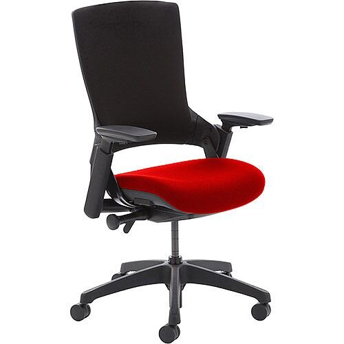 Molet Task Exec Black Frame Black Fabric Office Chair With Pimento Rustic Orange Seat Molet Task Exec Black Frame Black Fabric Office Chair With Pimento Rustic Orange Seat